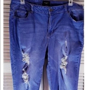 Celebrity Pink Distressed Jeans